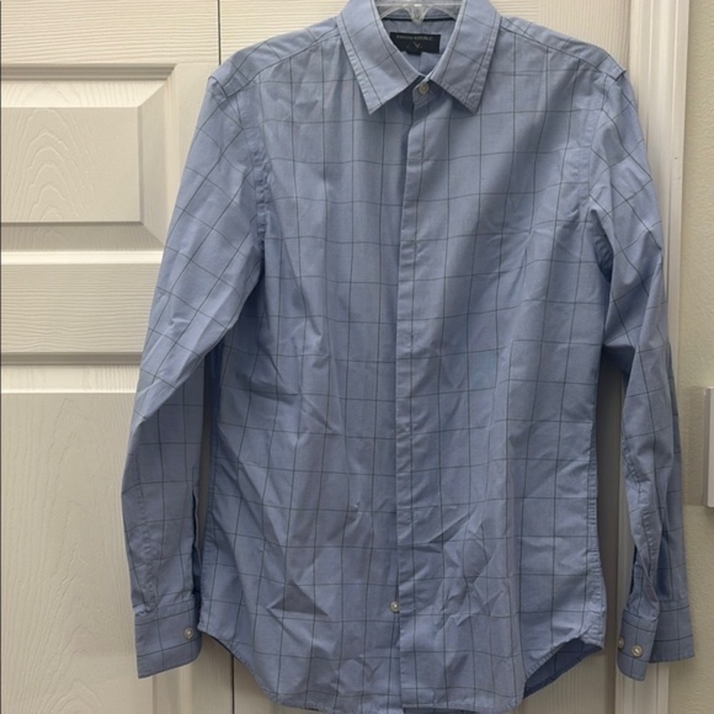 ❤️3 for $15!❤️ Banana Republic Blue Dress Shirt Classic Design